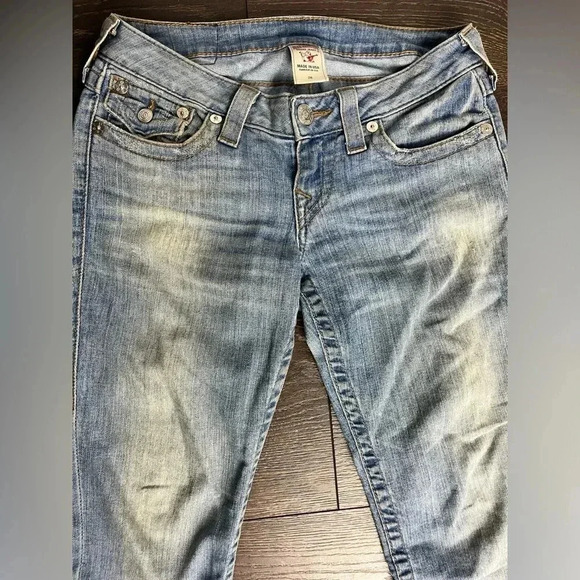 True Religion Jeans Size 26 Skinny Denim Blue Jeans - Picture 2 of 6
